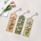 3 Pieces Cross Flower Diamond Painting Bookmark Kit – Religious Cross & Daisy Flower Acrylic Diamond Art Bookmarks with Butterfly Pendant for Adults & Beginners